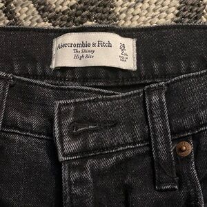 Abercrombie & Fitch Dark Wash High Rise Jeans